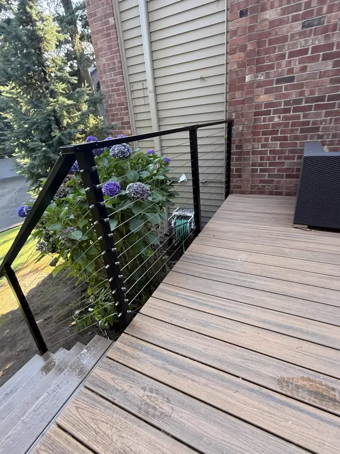 Cable Railing System & Timber Deck